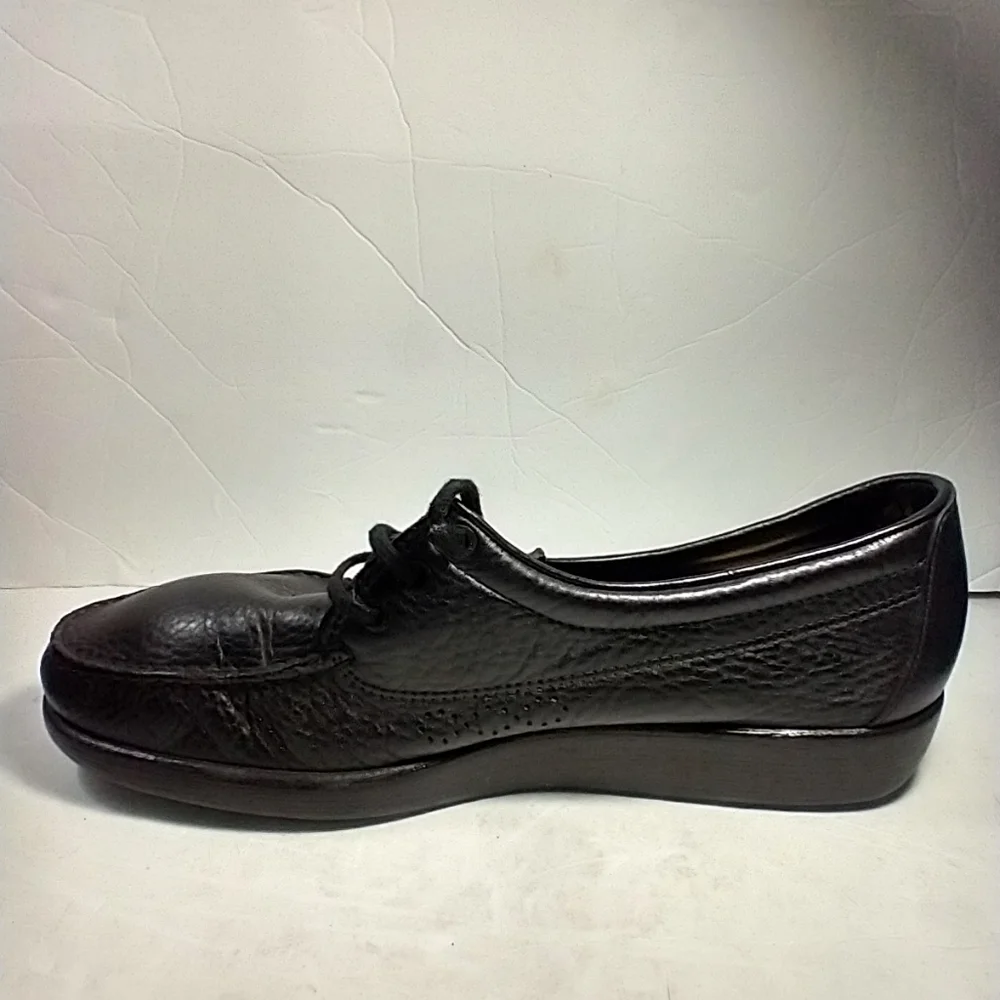 SAS Amigo Black Leather Comfort Laceup Shoes Men's sz 15N.